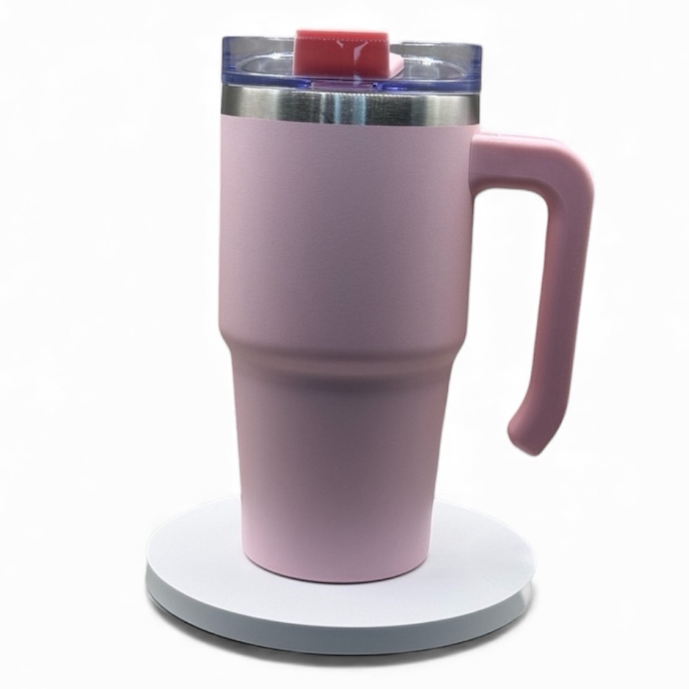 12 oz Grippy Tumbler LIGHT PINK